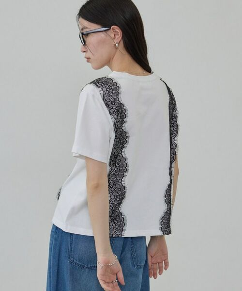 GALLEST / ギャレスト Tシャツ | レースステッチドTシャツ | 詳細5