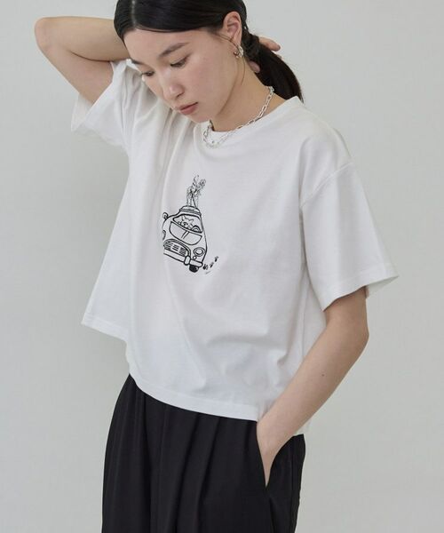 GALLEST / ギャレスト Tシャツ | フレンチブルTシャツ（ホワイト(001)）