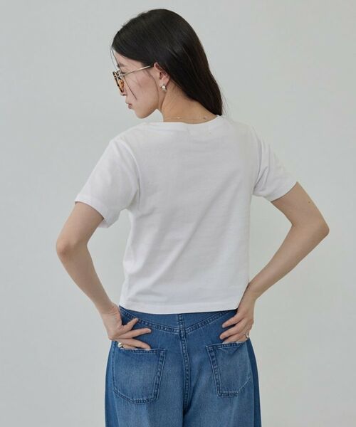 GALLEST / ギャレスト Tシャツ | 箔プリント コンパクトTシャツ | 詳細14