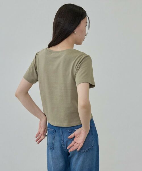 GALLEST / ギャレスト Tシャツ | 箔プリント コンパクトTシャツ | 詳細5