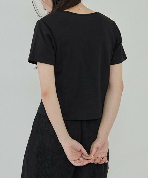 GALLEST / ギャレスト Tシャツ | 箔プリント コンパクトTシャツ | 詳細9