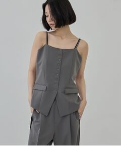 GALLEST / ギャレスト ベスト | Comfy Set Up｜キャミジレ【セットアップ対応／通勤／カセット服】