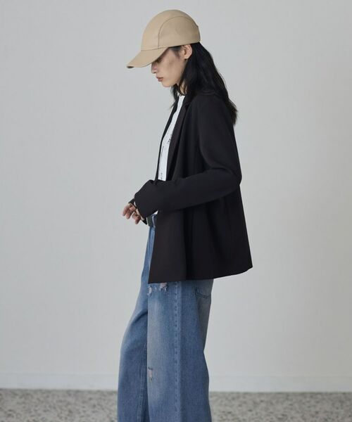 GALLEST / ギャレスト テーラードジャケット | Comfy Set Up｜ダブルブレストイージージャケット【セットアップ対応／通勤／カセット服】 | 詳細12