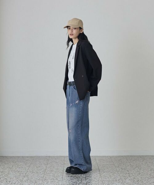 GALLEST / ギャレスト テーラードジャケット | Comfy Set Up｜ダブルブレストイージージャケット【セットアップ対応／通勤／カセット服】 | 詳細15