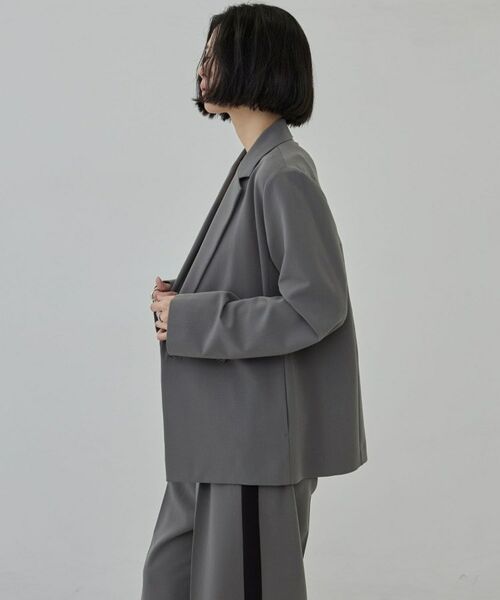 GALLEST / ギャレスト テーラードジャケット | Comfy Set Up｜ダブルブレストイージージャケット【セットアップ対応／通勤／カセット服】 | 詳細20