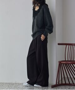 GALLEST / ギャレスト パンツ | Comfy Set Up｜イージーストレートワイドパンツ【セットアップ対応／通勤／カセット服】