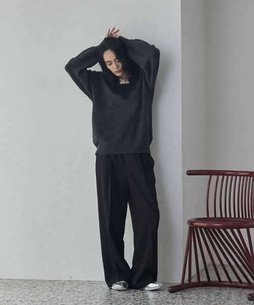GALLEST / ギャレスト パンツ | Comfy Set Up|イージーストレートワイドパンツ【セットアップ対応/通勤/カセット服】 | 詳細18