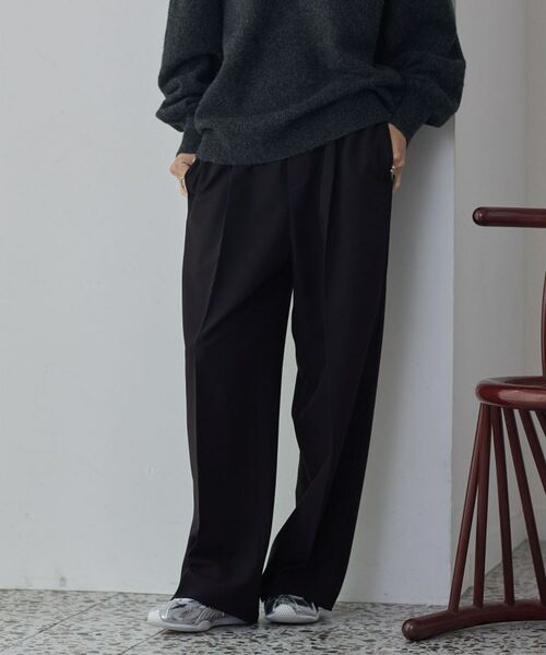 GALLEST / ギャレスト パンツ | Comfy Set Up|イージーストレートワイドパンツ【セットアップ対応/通勤/カセット服】 | 詳細19