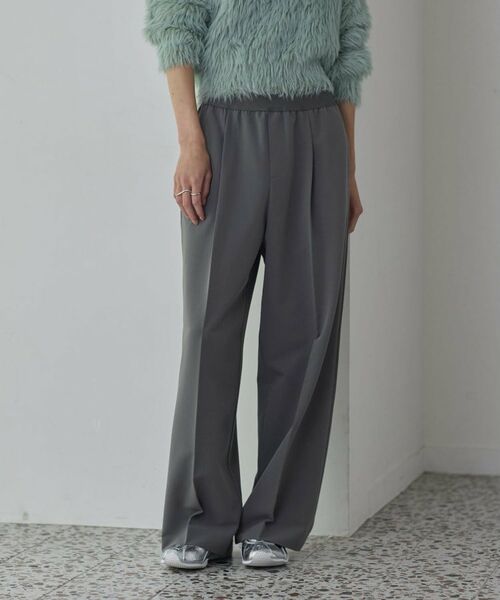 GALLEST / ギャレスト パンツ | Comfy Set Up|イージーストレートワイドパンツ【セットアップ対応/通勤/カセット服】 | 詳細2