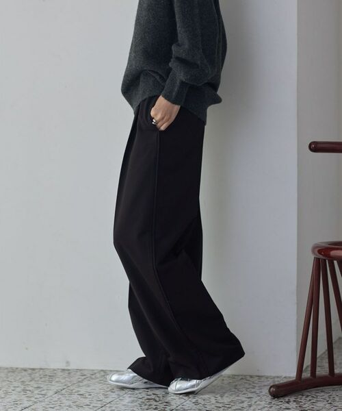 GALLEST / ギャレスト パンツ | Comfy Set Up|イージーストレートワイドパンツ【セットアップ対応/通勤/カセット服】 | 詳細20