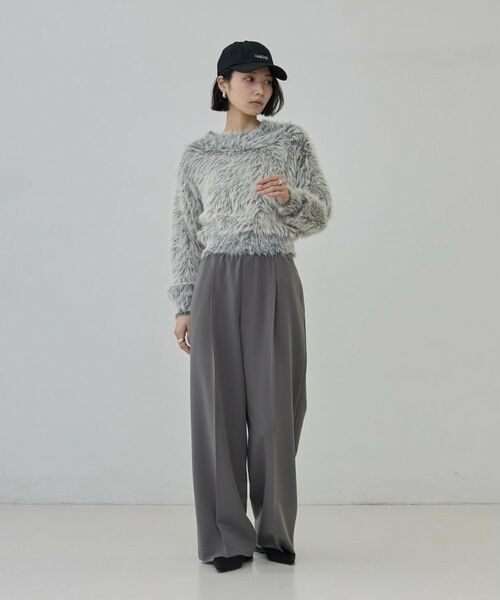 GALLEST / ギャレスト パンツ | Comfy Set Up|イージーストレートワイドパンツ【セットアップ対応/通勤/カセット服】 | 詳細8