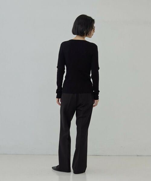 GALLEST / ギャレスト パンツ | Comfy Set Up|イージーストレートフレアパンツ【セットアップ対応/通勤/カセット服】 | 詳細11
