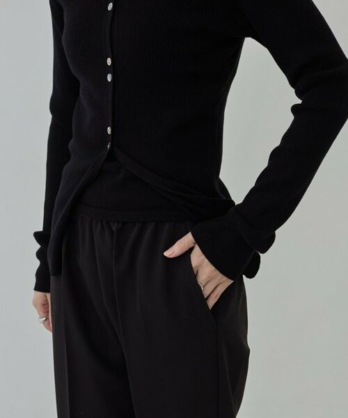 GALLEST / ギャレスト パンツ | Comfy Set Up|イージーストレートフレアパンツ【セットアップ対応/通勤/カセット服】 | 詳細15