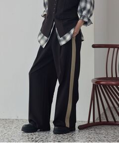 GALLEST / ギャレスト パンツ | Comfy Slacks｜イージーサイドラインワイドパンツ