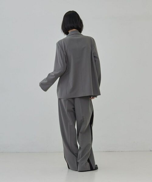 GALLEST / ギャレスト パンツ | Comfy Slacks|イージーサイドラインワイドパンツ | 詳細2