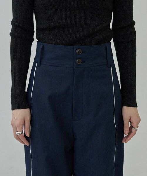 GALLEST / ギャレスト デニムパンツ | ハイウエストカラーデニム | 詳細15