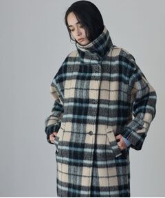GALLEST / ギャレスト その他アウター | チェックシャギーロングコート