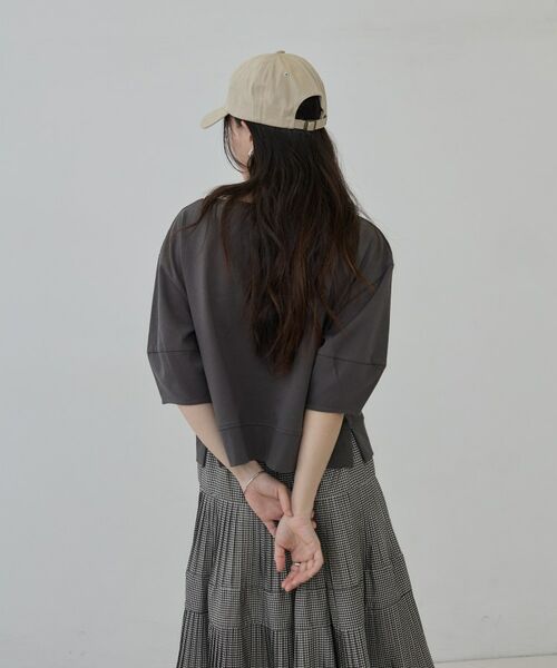 GALLEST / ギャレスト カットソー | ハーフスリーブフォルムカットソー【接触冷感／新色追加】 | 詳細6