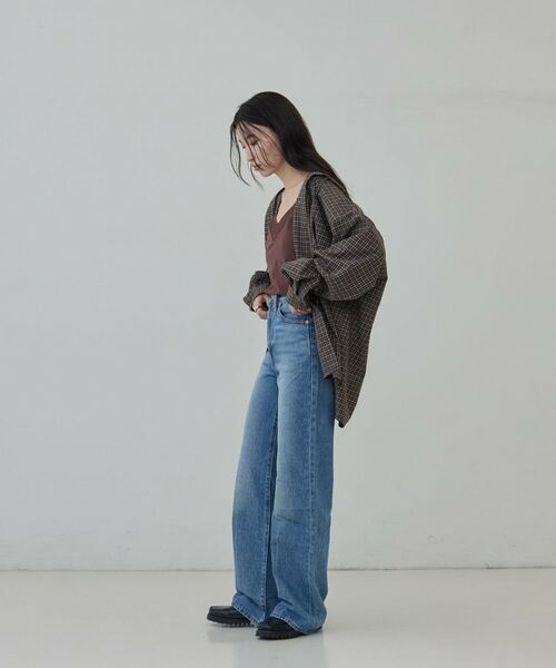 GALLEST / ギャレスト デニムパンツ | 【LEVI’S】RIBCAGE WIDE LEG | 詳細14