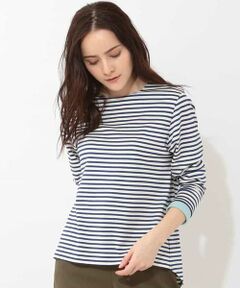 GEORGES RECH / ジョルジュ・レッシュ カットソー | 【日本製】配色ポイントボーダーカットソー