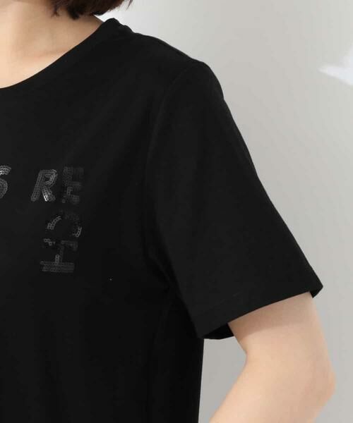 GEORGES RECH / ジョルジュ・レッシュ カットソー | 【洗える】スパンコール刺繍Tシャツ | 詳細4