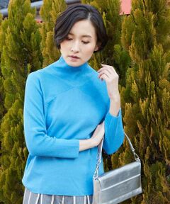 GEORGES RECH / ジョルジュ・レッシュ ニット・セーター | 【洗える】ラグランスリーブコットン混ニット