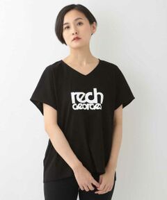 【洗濯機OK】ロゴVネックTシャツ