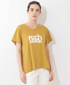 GEORGES RECH / ジョルジュ・レッシュ カットソー | 【洗濯機OK】VネックロゴTシャツ