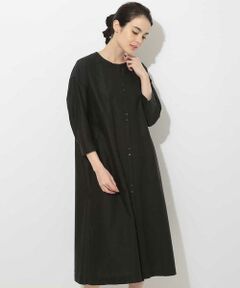 【洗える】ロングシャツドレス