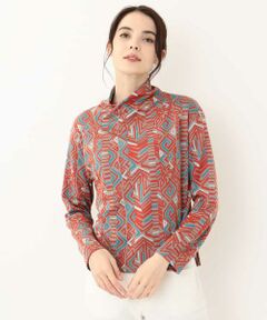 GEORGES RECH / ジョルジュ・レッシュ カットソー | 【洗える】プリントジャージカットソー