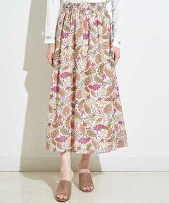 GEORGES RECH / ジョルジュ・レッシュ ロング・マキシ丈スカート | 【洗える】ペイズリーロングスカート