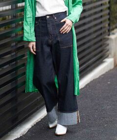 GEORGES RECH / ジョルジュ・レッシュ その他パンツ | 【洗える】ハイウェストデニムパンツ