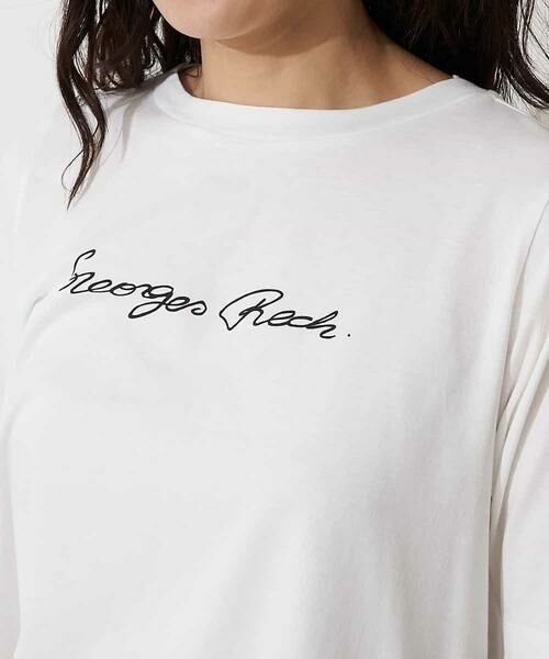 GEORGES RECH / ジョルジュ・レッシュ カットソー | 【コットン100％】ロゴTシャツ | 詳細12