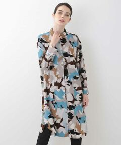 GEORGES RECH / ジョルジュ・レッシュ ロング・マキシ丈ワンピース | カモフラパターンシャツワンピース