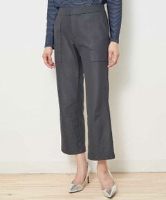 GEORGES RECH / ジョルジュ・レッシュ その他パンツ | 【洗える】レザー調クロップドパンツ