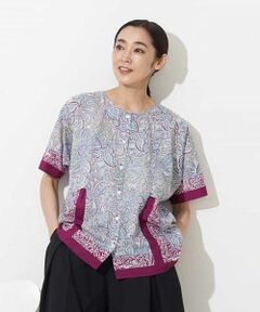 GEORGES RECH / ジョルジュ・レッシュ シャツ・ブラウス | 【洗える】ペイズリーブラウス