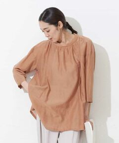 GEORGES RECH / ジョルジュ・レッシュ シャツ・ブラウス | 【洗える】シルクコットンブラウス