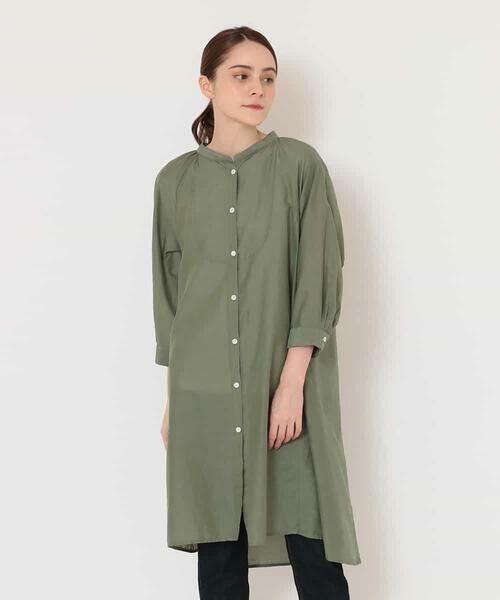 セール 洗える コットンシャツワンピース ロング マキシ丈ワンピース Georges Rech ジョルジュ レッシュ ファッション通販 タカシマヤファッションスクエア