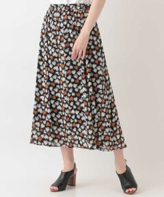 GEORGES RECH / ジョルジュ・レッシュ ロング・マキシ丈スカート | 【洗える】ハートフレアスカート