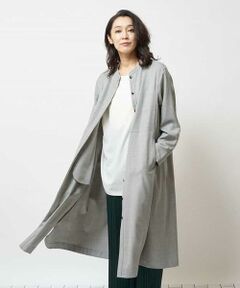 GEORGES RECH / ジョルジュ・レッシュ ロング・マキシ丈ワンピース | 【セットアップ対応】ウールシャツワンピース