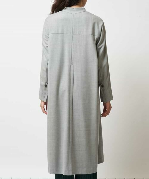 GEORGES RECH / ジョルジュ・レッシュ ロング・マキシ丈ワンピース | 【セットアップ対応】ウールシャツワンピース | 詳細5