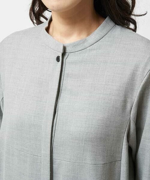 GEORGES RECH / ジョルジュ・レッシュ ロング・マキシ丈ワンピース | 【セットアップ対応】ウールシャツワンピース | 詳細6