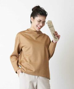 GEORGES RECH / ジョルジュ・レッシュ カットソー | 【洗える】フォルムジャージーカットソー