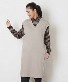 GEORGES RECH / ジョルジュ・レッシュ ロング・マキシ丈ワンピース | 【洗える】ジャージーチュニックワンピース