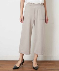 GEORGES RECH / ジョルジュ・レッシュ その他パンツ | 【洗える／5色展開】ジャージーワイドガウチョパンツ