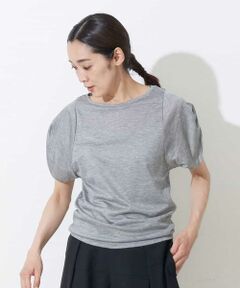 GEORGES RECH / ジョルジュ・レッシュ カットソー | 【限定】袖ギャザーカットソー