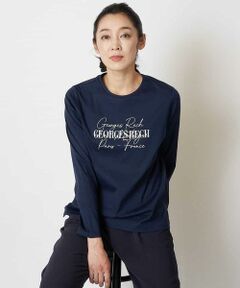 【洗える】ロゴロングスリーブTシャツ