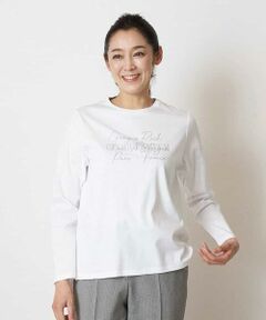 【洗える】ロゴロングスリーブTシャツ