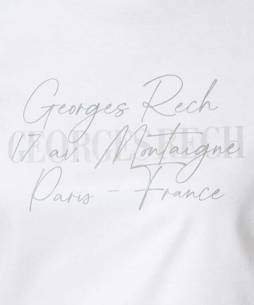 GEORGES RECH / ジョルジュ・レッシュ カットソー | 【洗える】ロゴロングスリーブTシャツ | 詳細13
