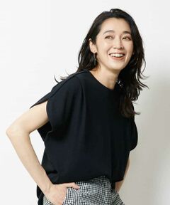 GEORGES RECH / ジョルジュ・レッシュ カットソー | 【洗える】フレンチスリーブカットソー